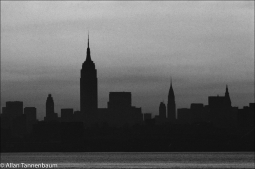 New York City 1977 Blackout Skyline - Archival Fine Art B&W Print Signed by the Photographer