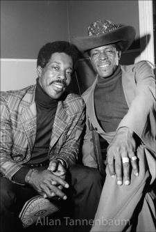 Buddy Guy and Junior Wells backstage - Archival Fine Art Print Signed by the Photographer
