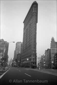 The Flatiron Building at Dawn - Archival Fine Art Print Signed by the Photographer