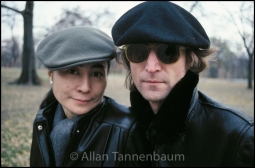 John and Yoko in Central Park - Archival Fine Art Print Signed by the Photographer