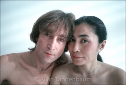 John & Yoko Portrait Wide Angle - Archival Fine Art Print Signed by the Photographer