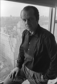Jack Nicholson Window  - Archival Fine Art Print Signed by the Photographer