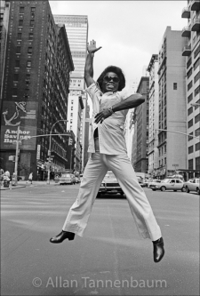 James Brown Jumps on Broadway - Archival Fine Art Print Signed by the Photographer