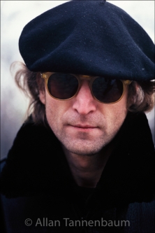 John Lennon in Central Park SoHo News Cover - Archival Fine Art Print Signed by the Photographer