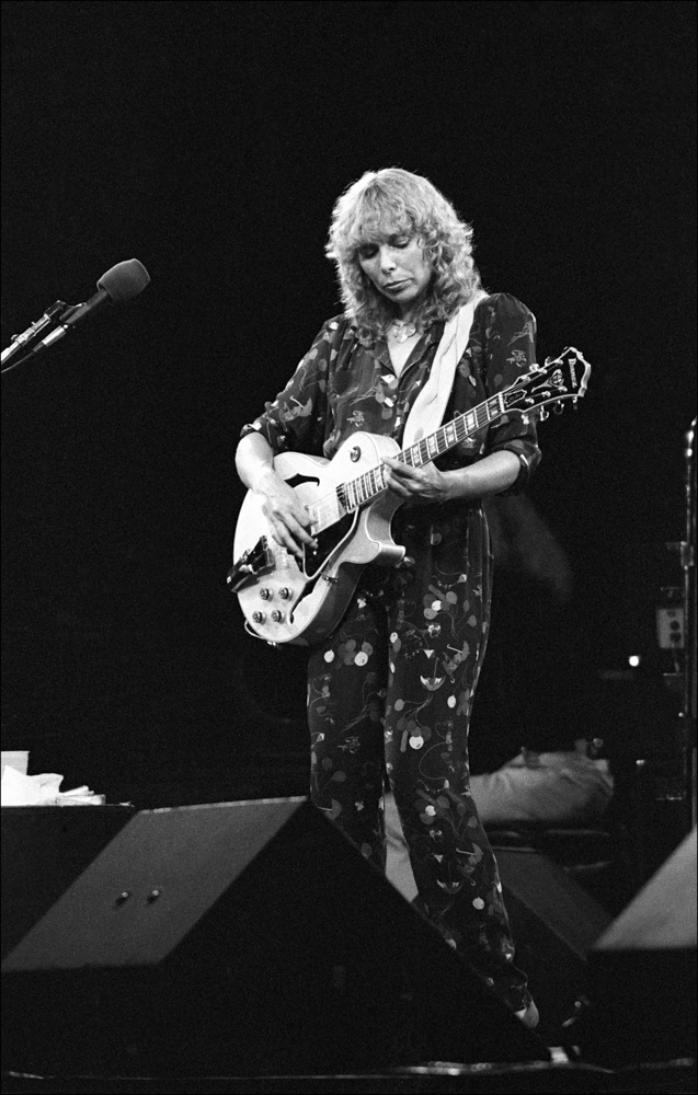 Joni Mitchell Plays Archival Fine Art Print Signed by the