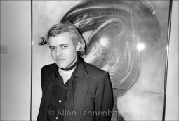 H.R. Giger at the Mudd Club - Archival Fine Art Print Signed by the Photographer