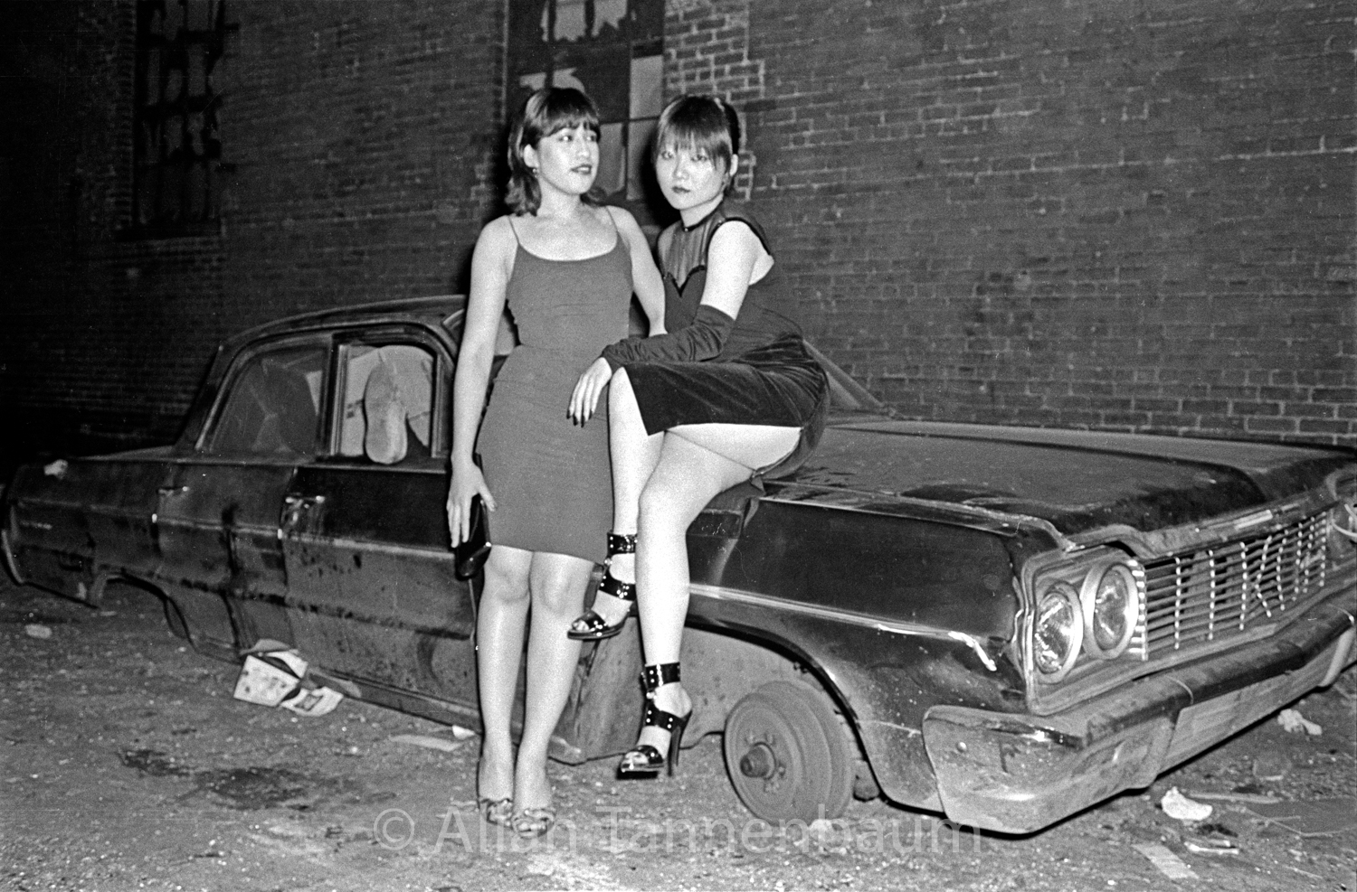 Sylvia Morales and Anya Phillips at CBGB Fine Art Print SoHo Blues