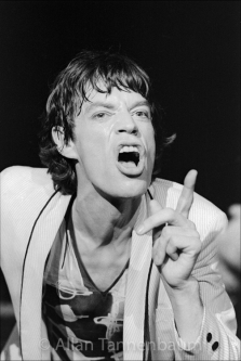 Mick Jagger Finger Wag 1978 - Archival Fine Art Print Signed by the Photographer