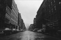 Rainy West Broadway 1973 - Archival Fine Art Print Signed by the Photographer