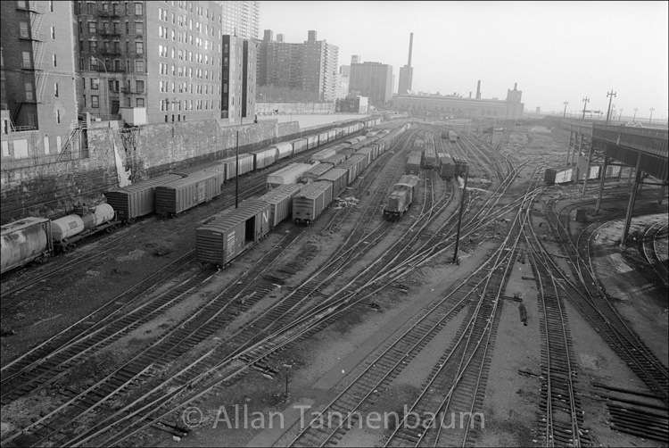 West Side Rail Yards Wide - Signed Archival Fine Art Print West Side Rail Yards Wide - Signed Archival Fine Art Print