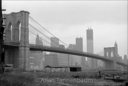 World Trade Center Construction Brooklyn Bridge. - Signed Limited Edition Fine Art Print