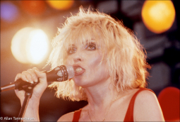 Debbie Harry Sings in Central Park - Archival Fine Art Print Signed by the Photographer