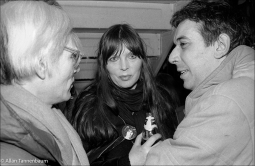 Nico with Andy Warhol and John Cale - Archival Fine Art Print Signed by the Photographer