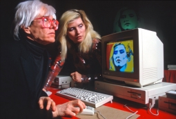 Andy Warhol Debbie Harry Amiga Computer - Fine Art Print Signed by the Photographer