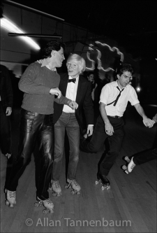Andy Warhol Roller Skates -Archival Fine Art Print Signed by the Photographer