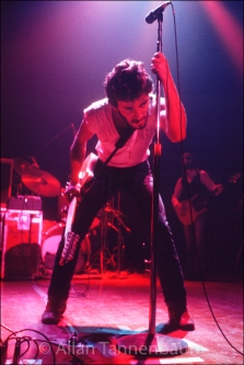 Bruce Springsteen Holds Mike - Archival Fine Art Print Signed by the Photographer