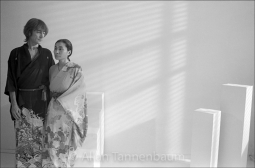 John & Yoko Kimonos Pedestals - Archival Fine Art Print Signed by the Photographer