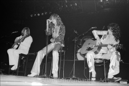 Led Zeppelin Plant and Page Acoustic - Archival Fine Art Print Signed by the Photographer