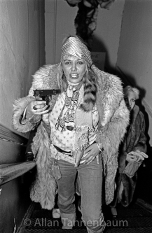 Mudd Club Anita Pallenberg and Pistol - Archival Fine Art Print Signed by the Photographer