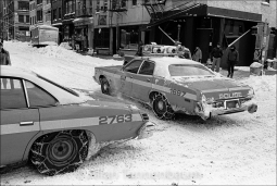 Police Cars in Chains