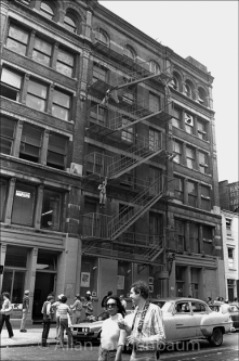 SoHo Performance Artists Hanging Out - Archival Fine Art Print Signed by the Photographer